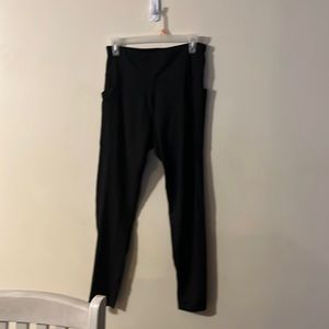 TEK GEAR black leggings from kohls, large
